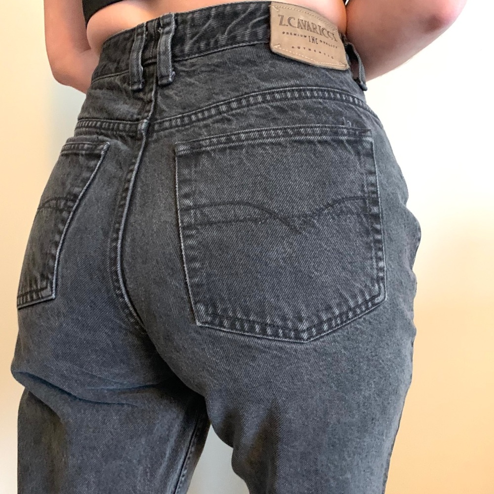 Vintage Z Cavaricci Jeans | Stone Washed Black  32
